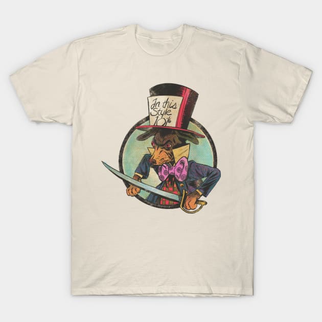 The Mad Ratter T-Shirt by ThirteenthFloor